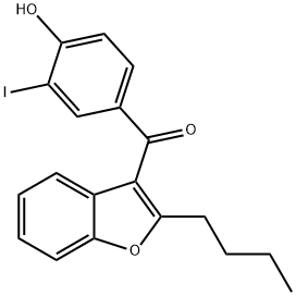 3-(4-HYDROXY-3-IODOBENZOYL)-2-BUTYLBENZOFURAN price.