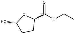 2-Furancarboxylicacid,tetrahydro-5-hydroxy-,ethylester,(2S-cis)-(9CI) Struktur