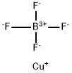 COPPER(I)FLUOBORATE Struktur