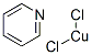 dichloro(pyridine)copper  Struktur