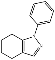 1-PHENYL-4,5,6,7-TETRAHYDRO-1H-INDAZOLE Struktur