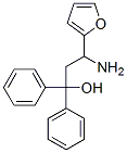 3-Amino-1,1-diphenyl-3-(2-furyl)-1-propanol Struktur