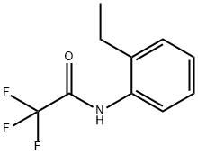 AcetaMide, N-(2-ethylphenyl)-2,2,2-trifluoro- Struktur