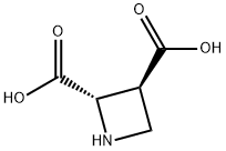 2,3-Azetidinedicarboxylicacid,(2S-trans)-(9CI) Struktur