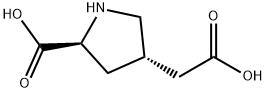 3-Pyrrolidineaceticacid,5-carboxy-,(3S,5S)-(9CI) Struktur