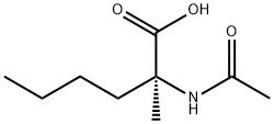 Norleucine,  N-acetyl-2-methyl- Struktur