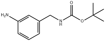 tert-Butyl 3-aminobenzylcarbamate Structure