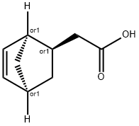 (1S,2S,4S)-BICYCLO[2.2.1]HEPT-5-EN-2-YLACETIC ACID Struktur