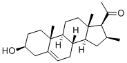 16-BETA-METHYLPREGNENOLONE Struktur