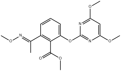 (E)-PYRIMINOBAC-METHYL Struktur