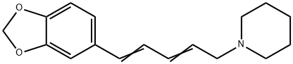 1,3-Pentadiene, 1-(3,4-methylenedioxybenzyl)-5-(piperidine-1-yl)- Struktur