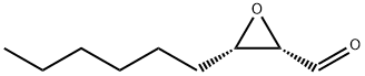 Oxiranecarboxaldehyde, 3-hexyl-, (2S-cis)- (9CI) Struktur