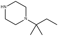 Piperazine, 1-(1,1-dimethylpropyl)- (9CI) Struktur