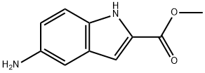 5-AMINO-2-INDOLECARBOXYLIC ACID METHYL ESTER Struktur