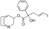 1-azabicyclo(2.2.2)oct-3-yl 2-hydroxy-2-(1-iodo-1-propen-3-yl)-2-phenylacetate Struktur