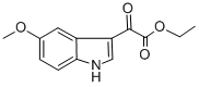 ETHYL 2-(5-METHOXY-1H-INDOL-3-YL)-2-OXOACETATE Struktur