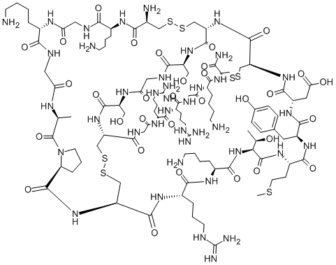 OMEGA-CONOTOXIN MVIIC Struktur