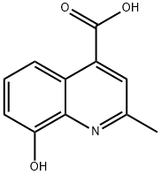 Cinchoninic acid, 8-hydroxy-2-methyl- (8CI) Struktur