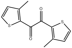 1,2-BIS(3-METHYLTHIOPHEN-2-YL)ETHANE-1,2-DIONE Struktur