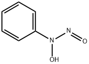 N-Nitroso-N-phenylhydroxylamine Struktur