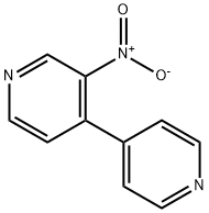 3-NITRO-4-(4'-PYRIDYL) PYRIDINE Struktur