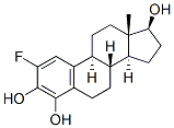 2-fluoro-4-hydroxyestradiol Struktur