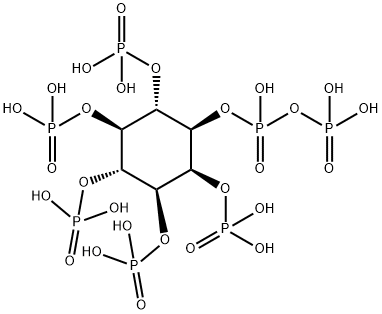 1-diphosphoinositol pentakisphosphate Struktur