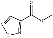 1,2,5-Oxadiazole-3-carboxylic acid, methyl ester (9CI) Struktur