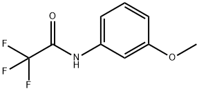 AcetaMide, 2,2,2-trifluoro-N-(3-Methoxyphenyl)- Struktur