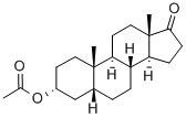 ETIOCHOLANOLONE ACETATE Struktur