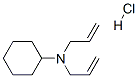 N,N-diallylcyclohexylamine hydrochloride Struktur