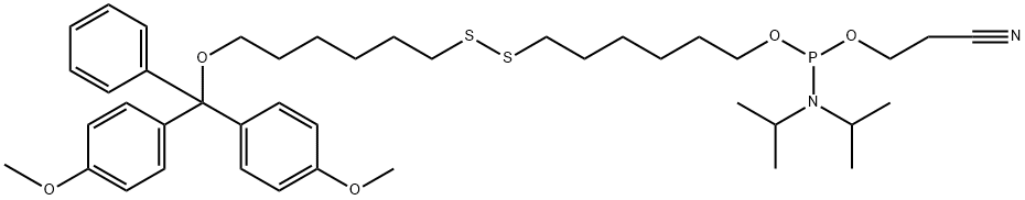 5'-THIOL MODIFIER C6 DISULFIDE Struktur