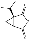 3-Oxabicyclo[3.1.0]hexane-2,4-dione,1-(1-methylethyl)-,(1R)-(9CI) Struktur