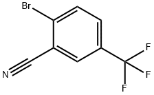 2-Bromo-5-(trifluoromethyl)benzonitrile Structure