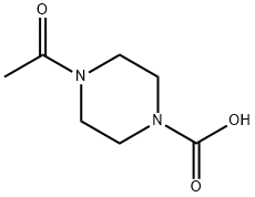 1-Piperazinecarboxylicacid,4-acetyl-(9CI) Struktur