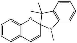 1,3,3-トリメチルインドリノベンゾピリロスピラン 化學(xué)構(gòu)造式