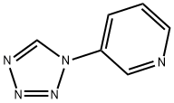 Pyridine, 3-(1H-tetrazol-1-yl)- (9CI) Struktur