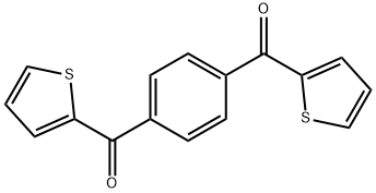 [4-(THIOPHENE-2-CARBONYL)-PHENYL]-THIOPHEN-2-YL-METHANONE Struktur