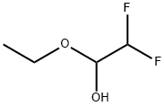 DIFLUOROACETALDEHYDE ETHYL HEMIACETAL Structure