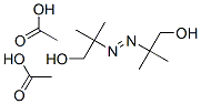 2,2'-Azobis[2-methyl-1-propanol]diacetate Struktur