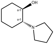 2-PYRROLIDIN-1-YL-CYCLOHEXANOL Struktur