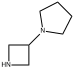 Pyrrolidine, 1-(3-azetidinyl)- (9CI) Struktur