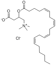 DL-ARACHIDOYL CARNITINE CHLORIDE Struktur