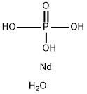 NeodyMiuM(III) phosphate hydrate Struktur