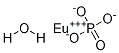 Europium(III) phosphate hydrate Struktur