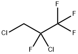 2,3-Dichloro-1,1,1,2-tetrafluoropropane Struktur