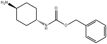 1-N-CBZ-TRANS-1,4-CYCLOHEXYLDIAMINE Struktur