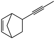 Bicyclo[2.2.1]hept-2-ene, 5-(1-propynyl)- (9CI) Struktur