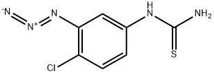 1-(3-azido-4-chlorophenyl)-2-thiourea Struktur