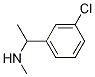 Benzenemethanamine, 3-chloro-N,.alpha.-dimethyl- Struktur